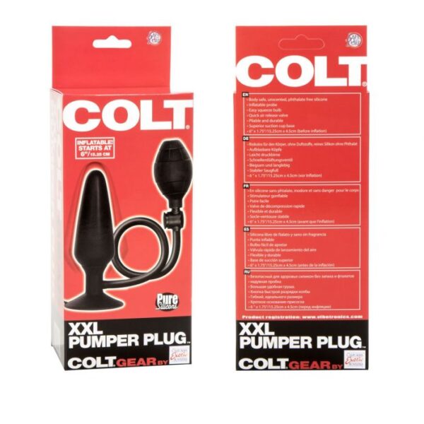 colt-xxl-pumper-plug-black-3 Anal Pumper